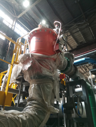 FSC-400 filter at the place of operation