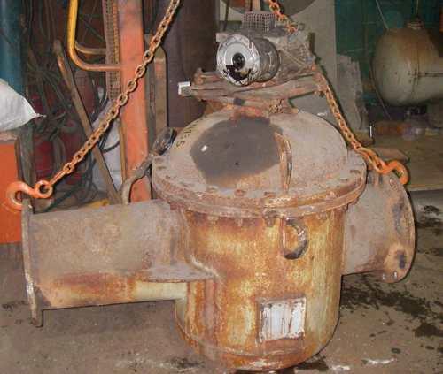 Filter FSV-300 after 8 years of operation